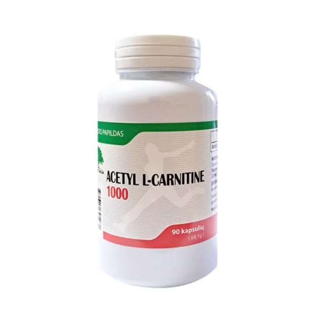 Acetil-L-Karnitinas „Baltų Galia Acetyl L-Carnitine 1000“