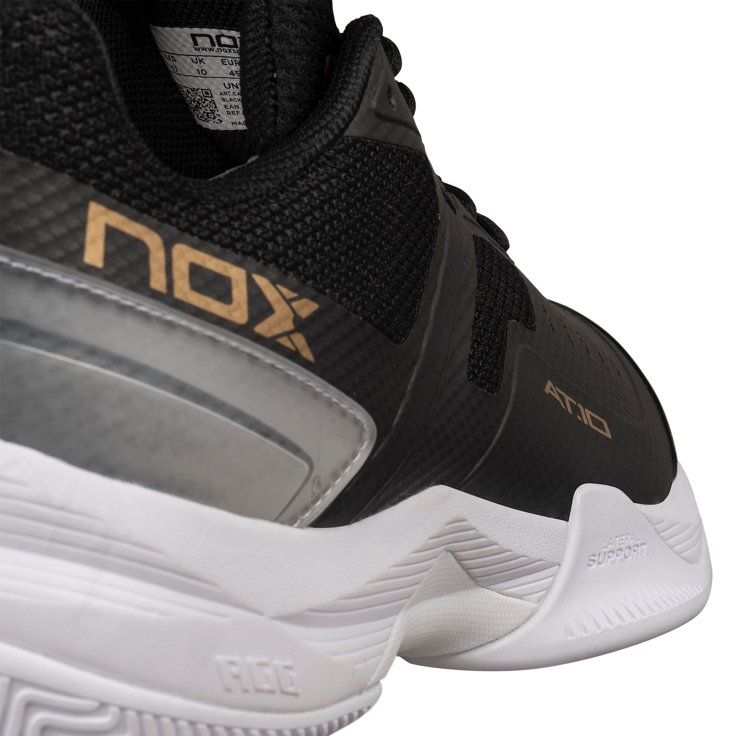 NOX AT10 PRO BLACK/GOLD SHOES