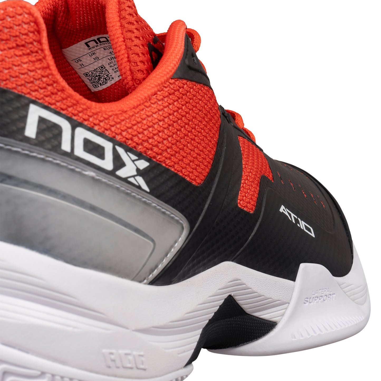 NOX AT10 PRO BLACK/RED SHOES