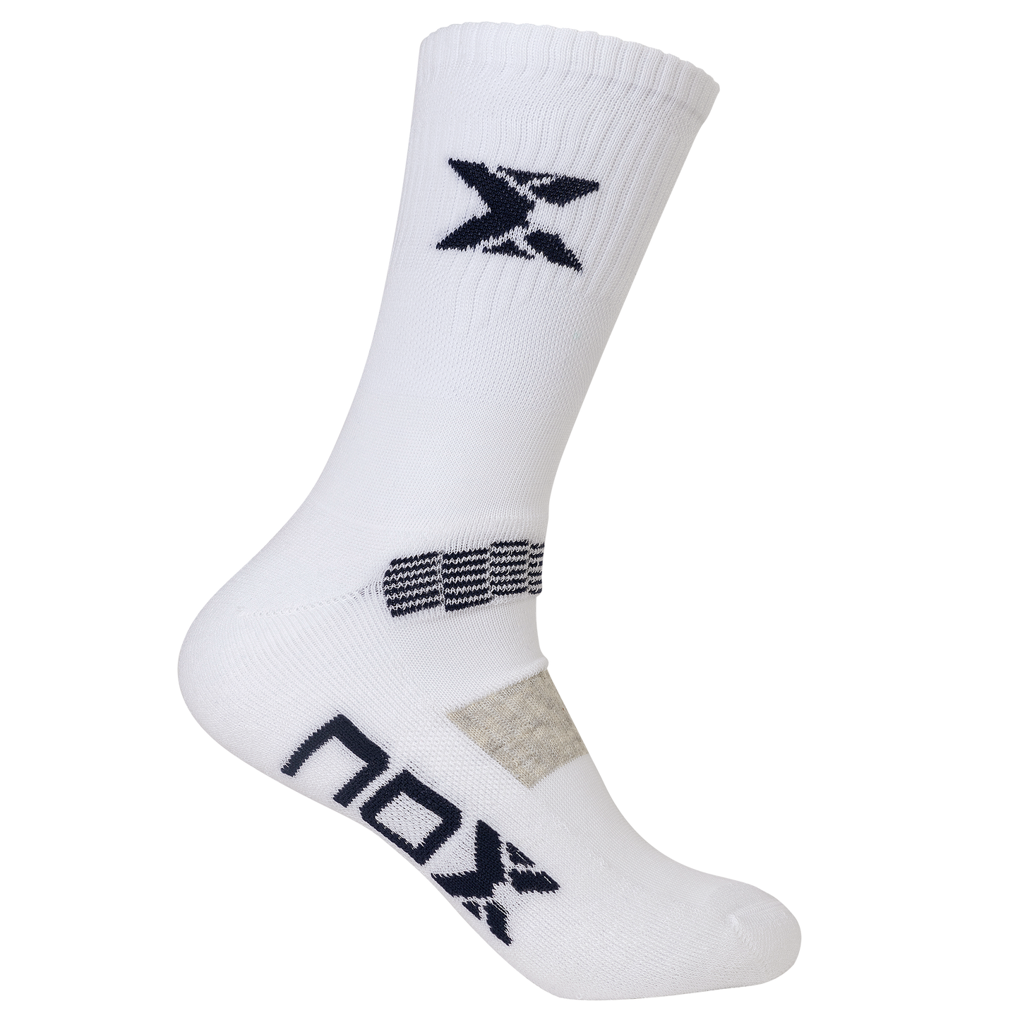 Padel socks NOX White Mid(39-45)