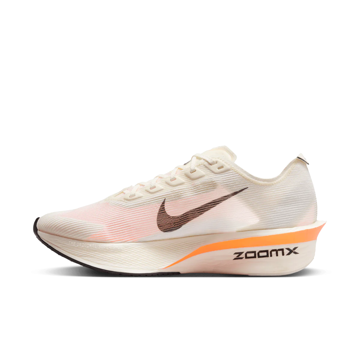 Nike Vaporfly NEXT NEXT 4 bėgimo bateliai baltai oranžinė Woman's HF6411-100