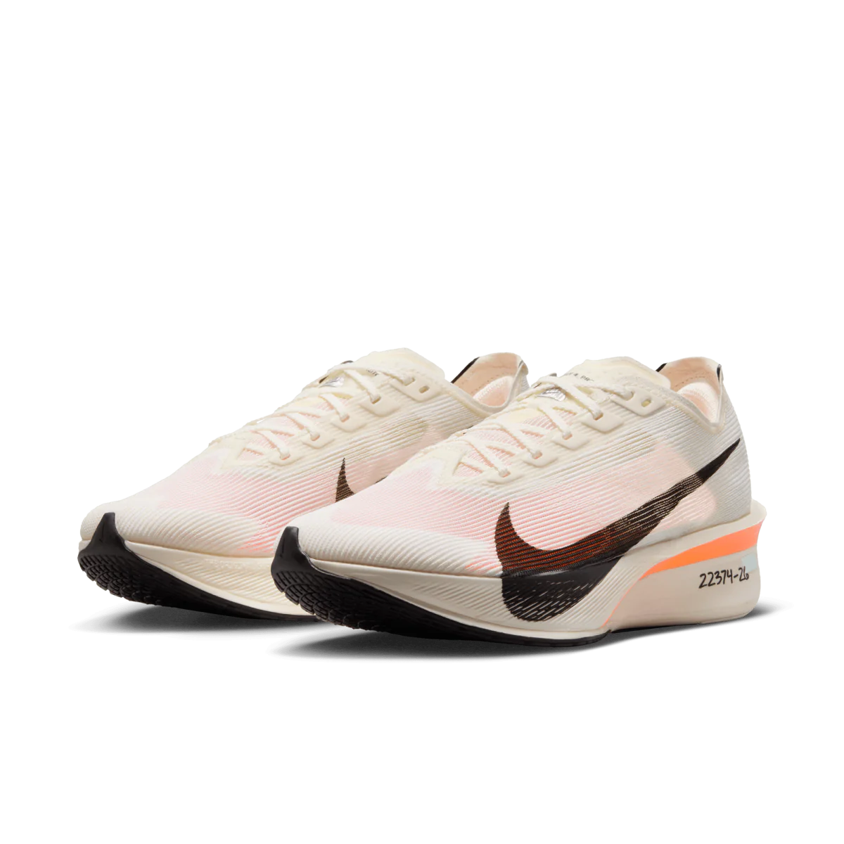 Nike Vaporfly NEXT NEXT 4 bėgimo bateliai baltai oranžinė Woman's HF6411-100