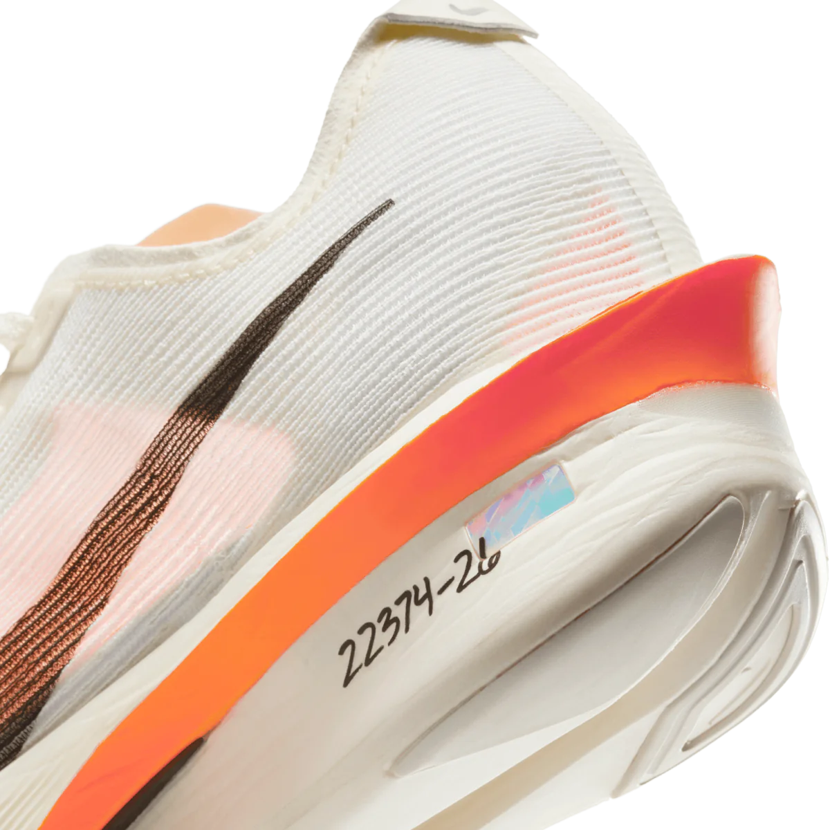 Nike Vaporfly NEXT NEXT 4 bėgimo bateliai baltai oranžinė Woman's HF6411-100