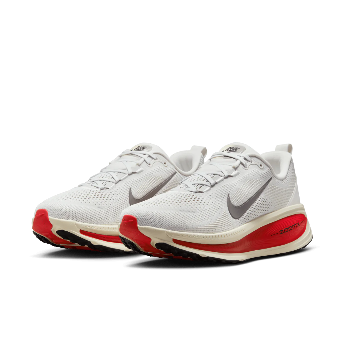 Nike Air Zoom Vomero 18 bėgimo bateliai baltai raudona Men's