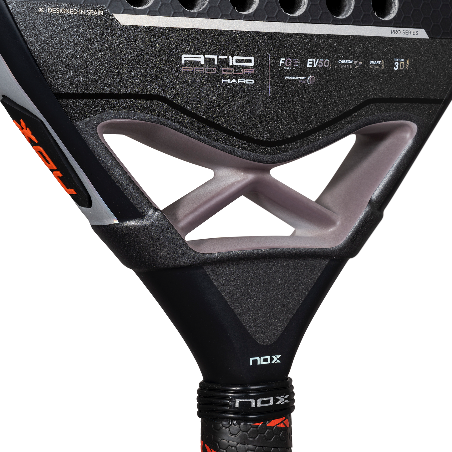 Padelio raketė NOX 2025 AT10 Pro Cup HARD by Agustin Tapia