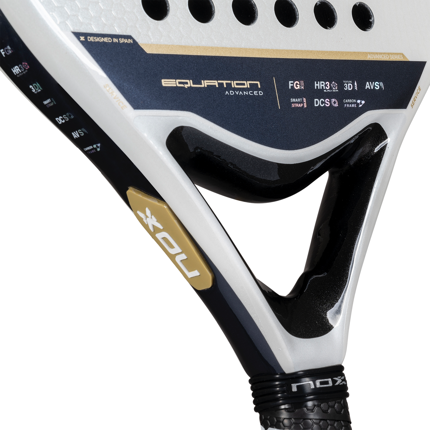 NOX EQUATION Advanced 2025 Padelio raketė