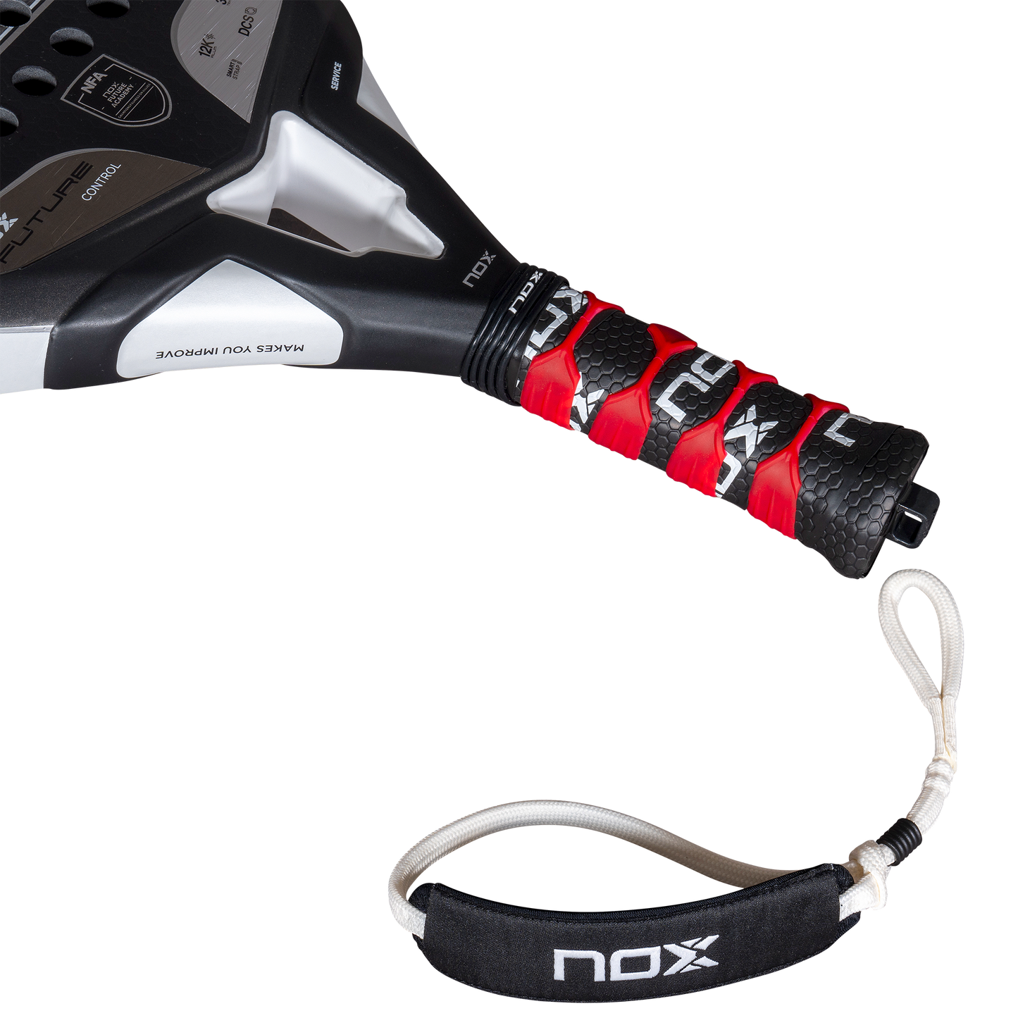 Padelio raketė NOX 2025 Future CONTROL 12K ALUM