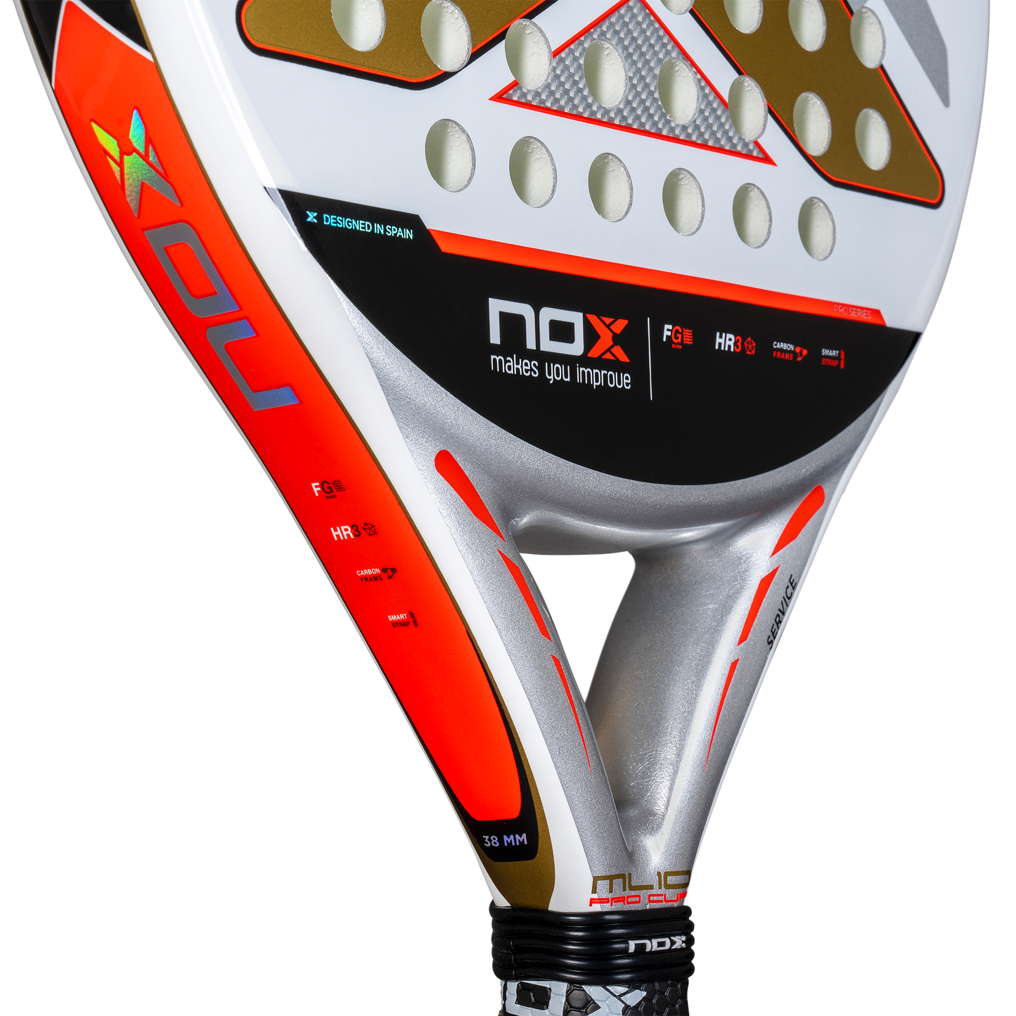 Padelio raketė NOX 2025 ML10 Pro Cup COORP by Miguel Lamperti