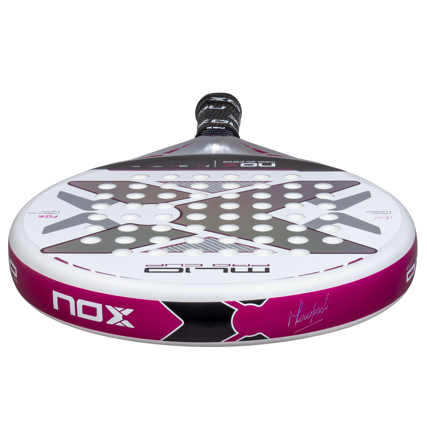 Padelio raketė NOX 2025 ML10 Pro Cup SILVER Light by Miguel Lamperti