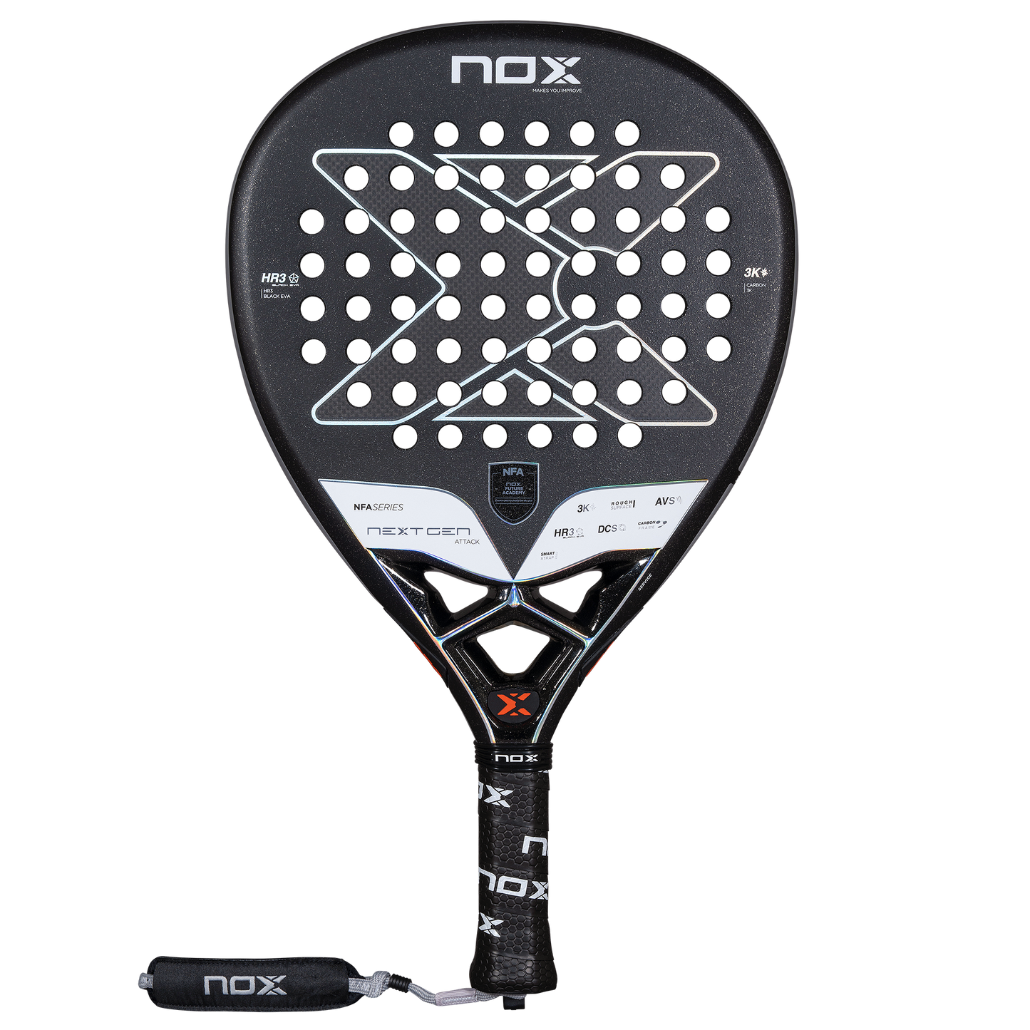 Padelio raketė NOX 2025 NextGen PRO ATTACK 3K