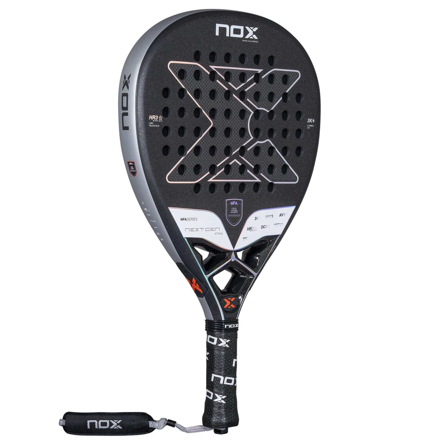 Padelio raketė NOX 2025 NextGen PRO ATTACK 3K