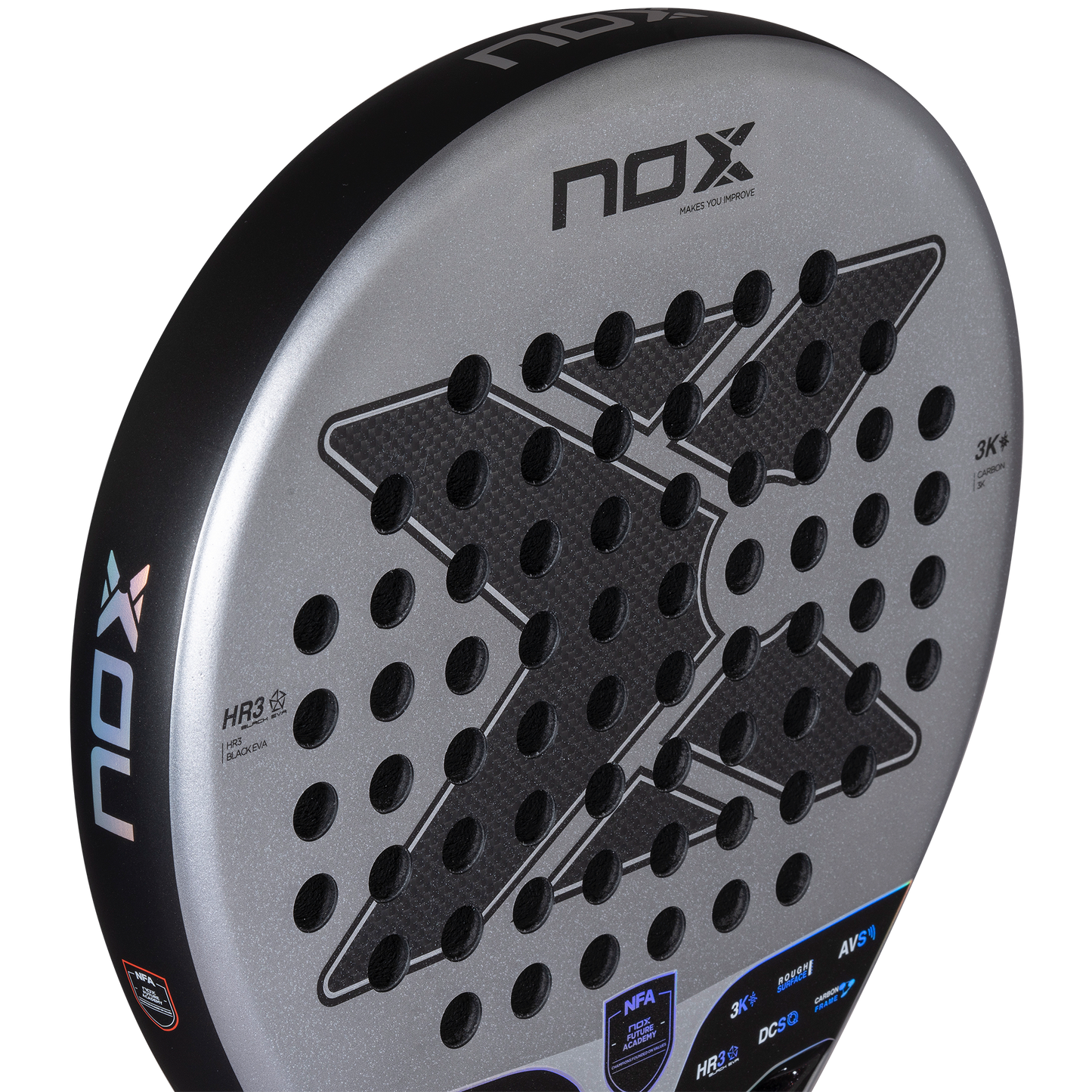 Padelio raketė NOX 2025 NextGen PRO HYBRID 3K