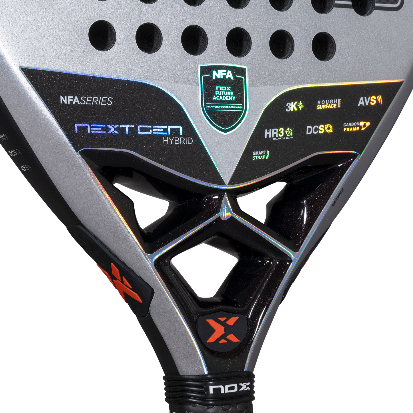 Padelio raketė NOX 2025 NextGen PRO HYBRID 3K