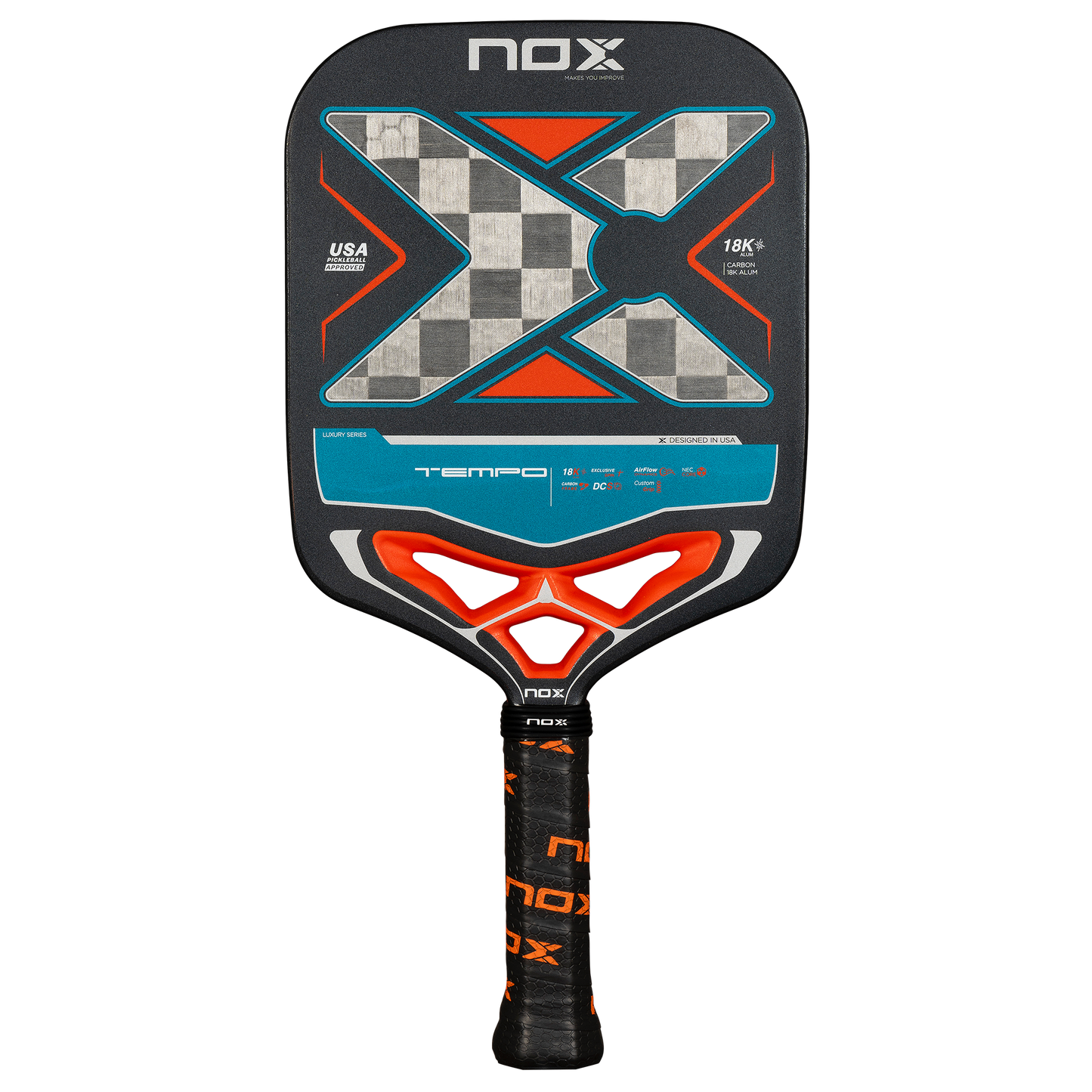 NOX LUXURY TEMPO 18K ALUM-CARBON PickleBall racket
