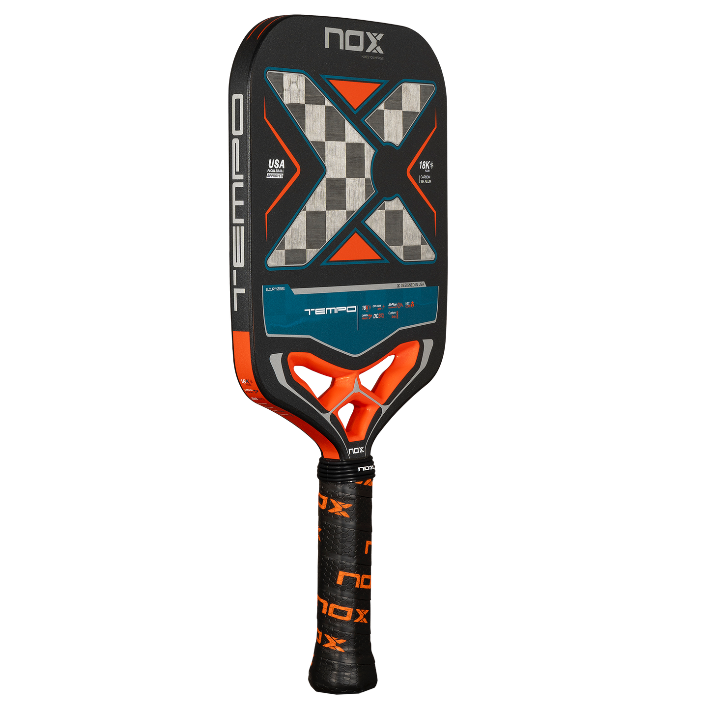 NOX LUXURY TEMPO 18K ALUM-CARBON PickleBall racket