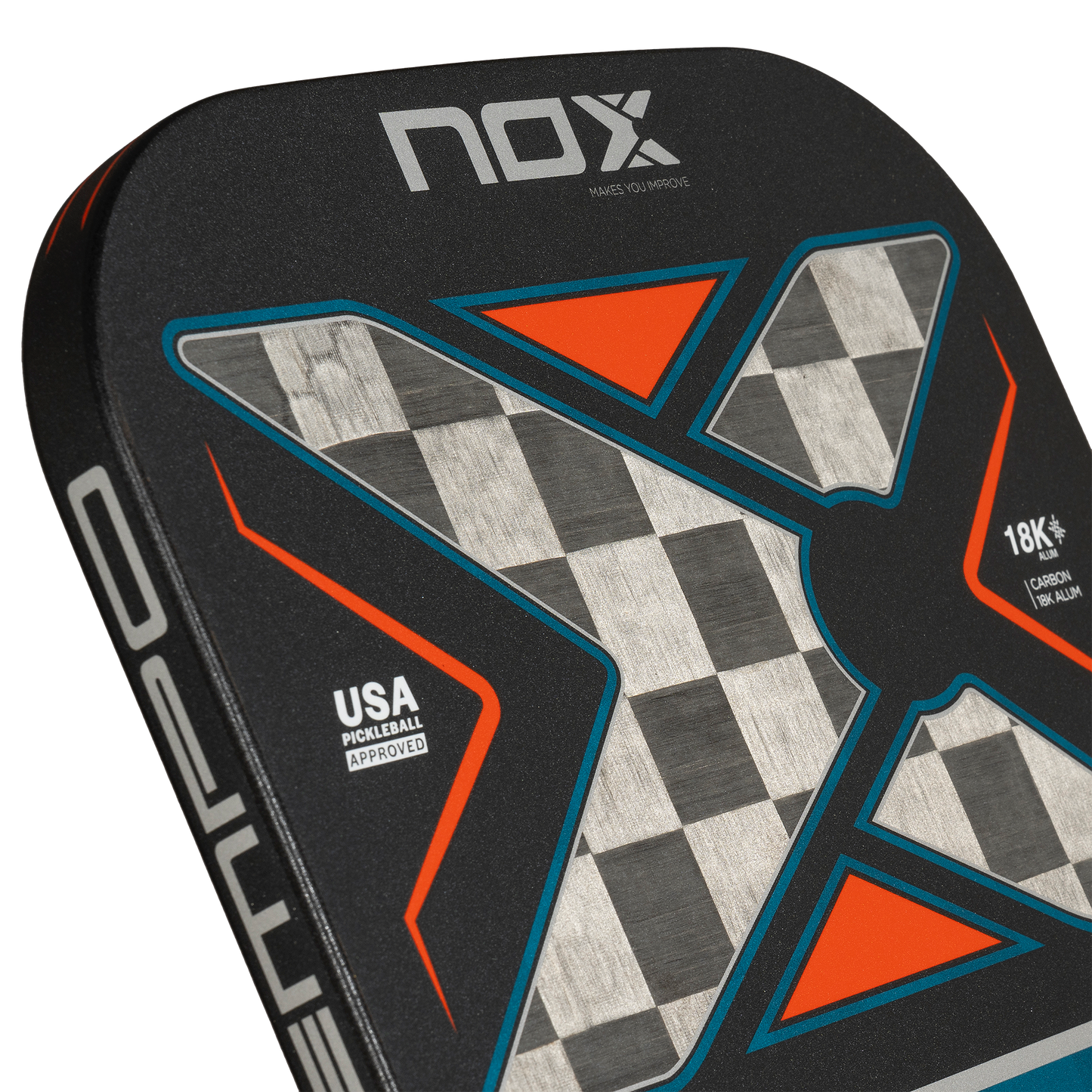 NOX LUXURY TEMPO 18K ALUM-CARBON PickleBall racket