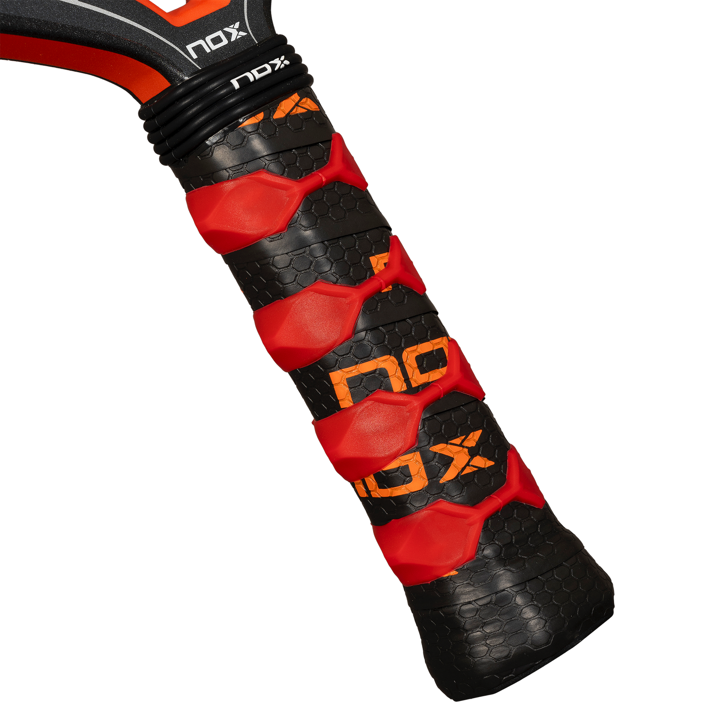 NOX Luxury Tempo pickleball raketės rankena – ergonomiška, su neslystančia apvija ir komfortišku sukibimu