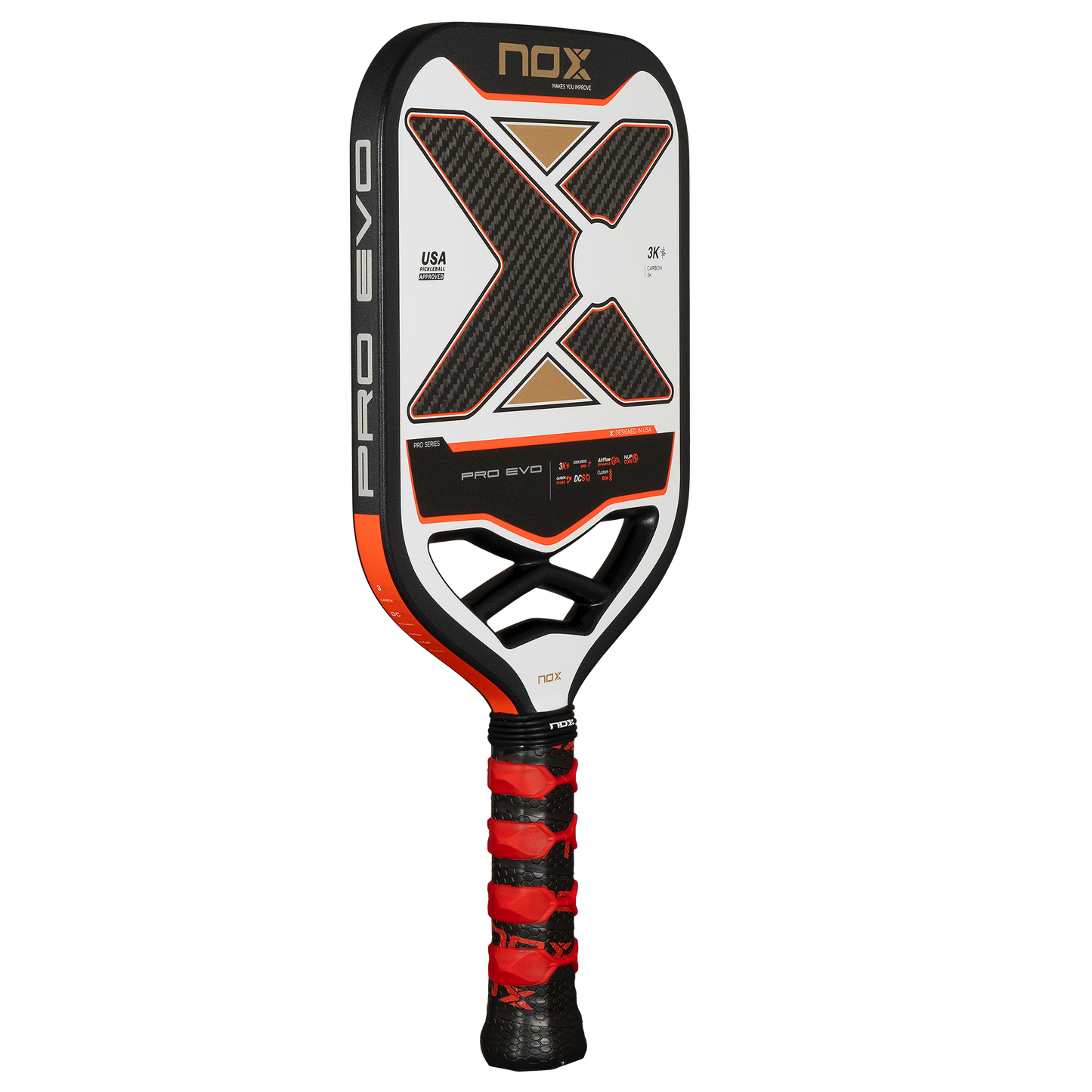 PickleBall raketė NOX PRO EVO 3K CARBON