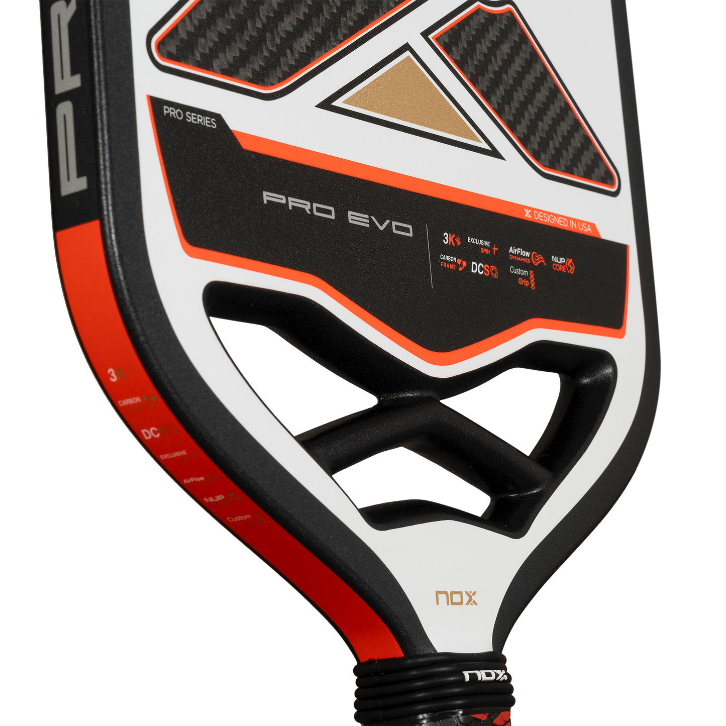 PickleBall raketė NOX PRO EVO 3K CARBON