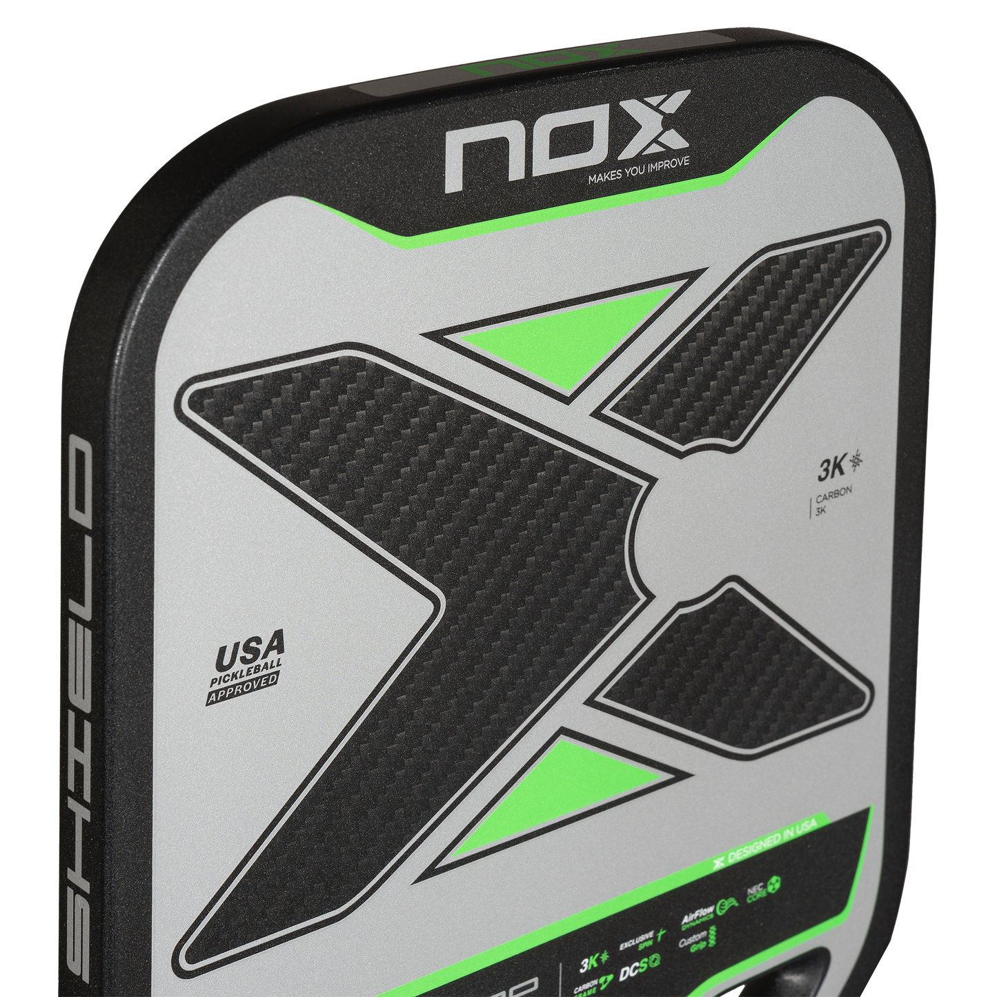 PickleBall racket NOX PRO SHIELD 3K CARBON