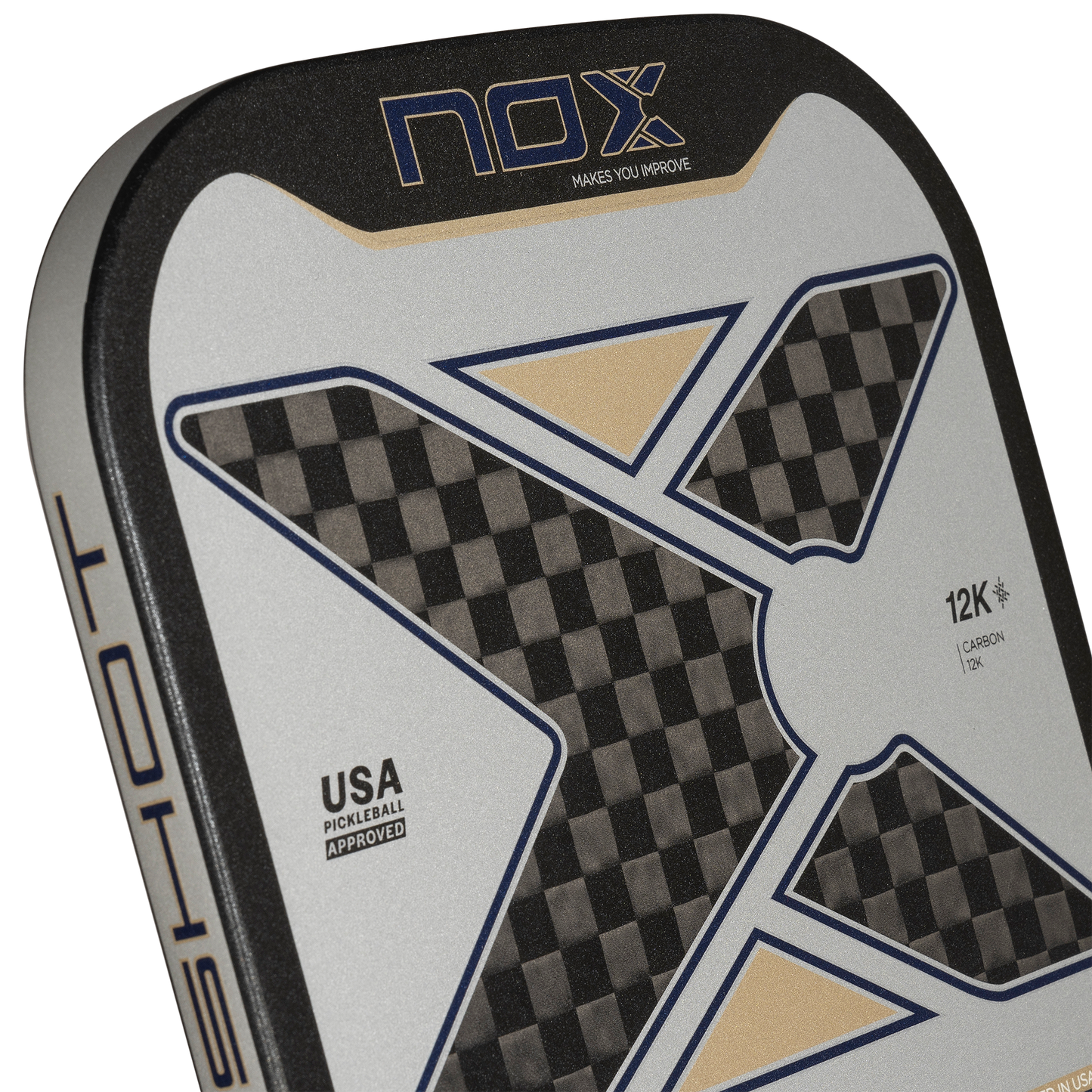 PickleBall racket NOX PRO SHOT RACKET 12K CARBON