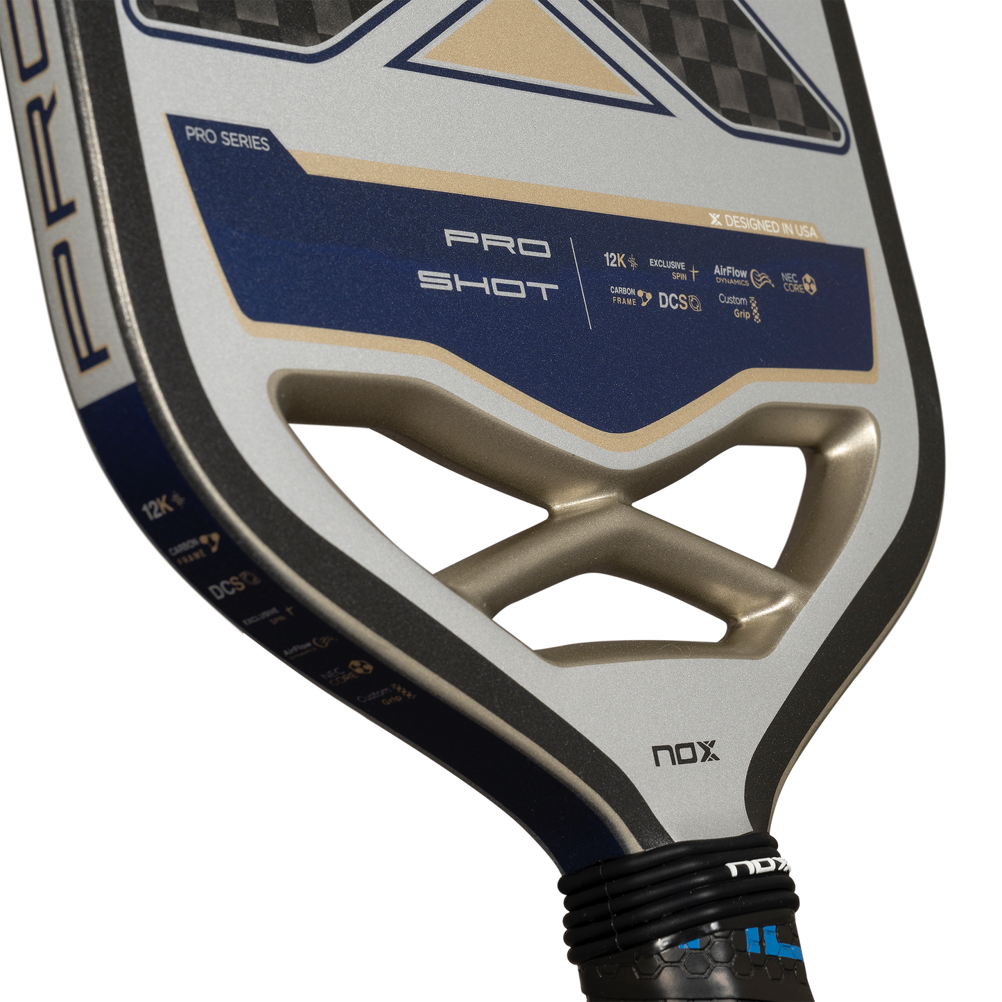 PickleBall racket NOX PRO SHOT RACKET 12K CARBON