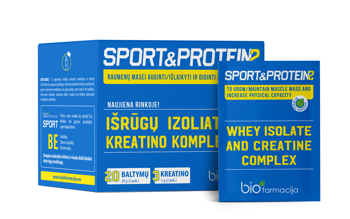 SPORT&PROTEIN2 (28 pakeliai)