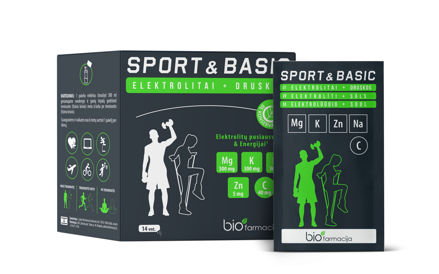 SPORT&BASIC (14 pakeliai)