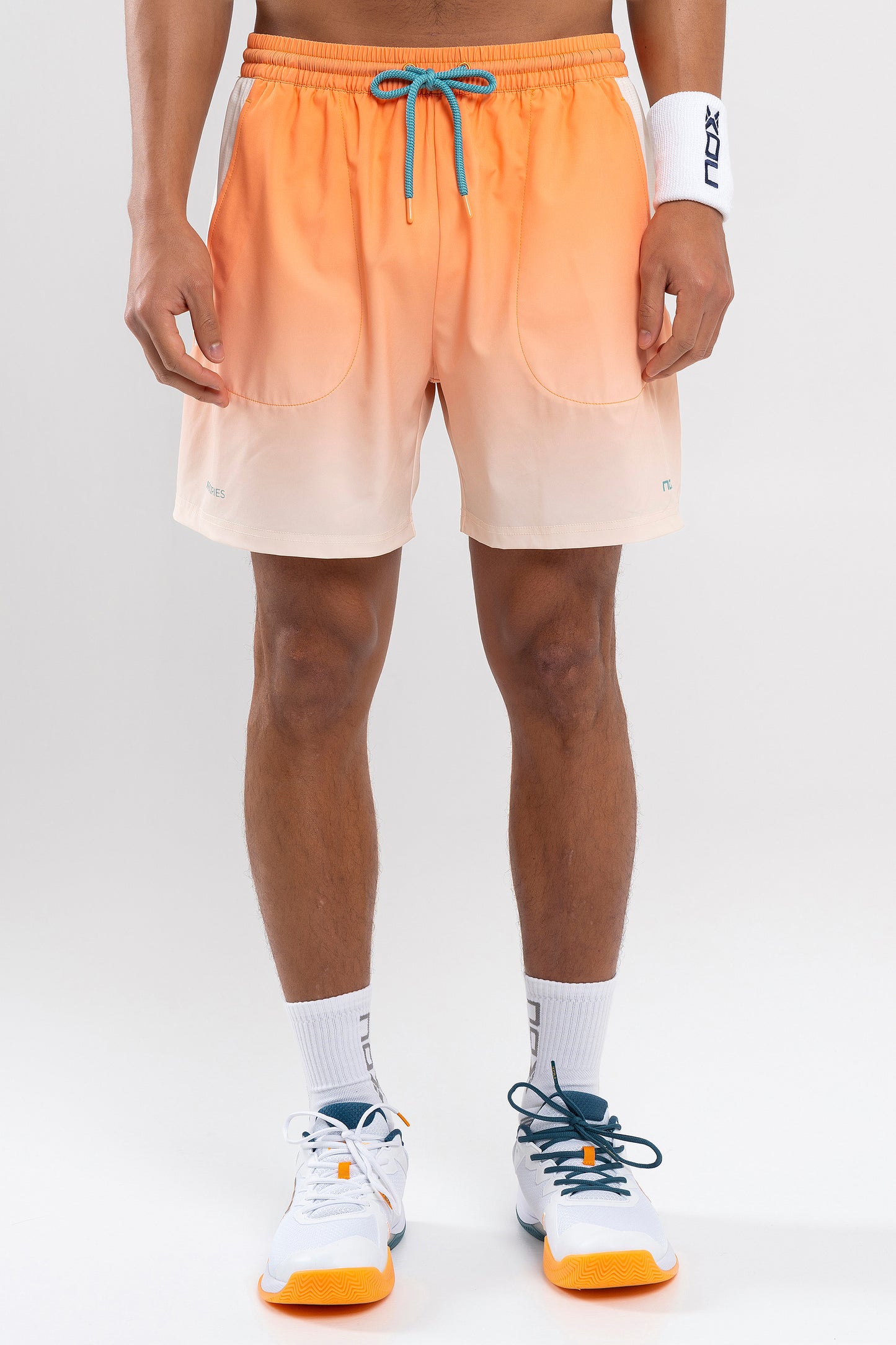 Šortai vyrams NOX PRO Shorts Orange Degraded