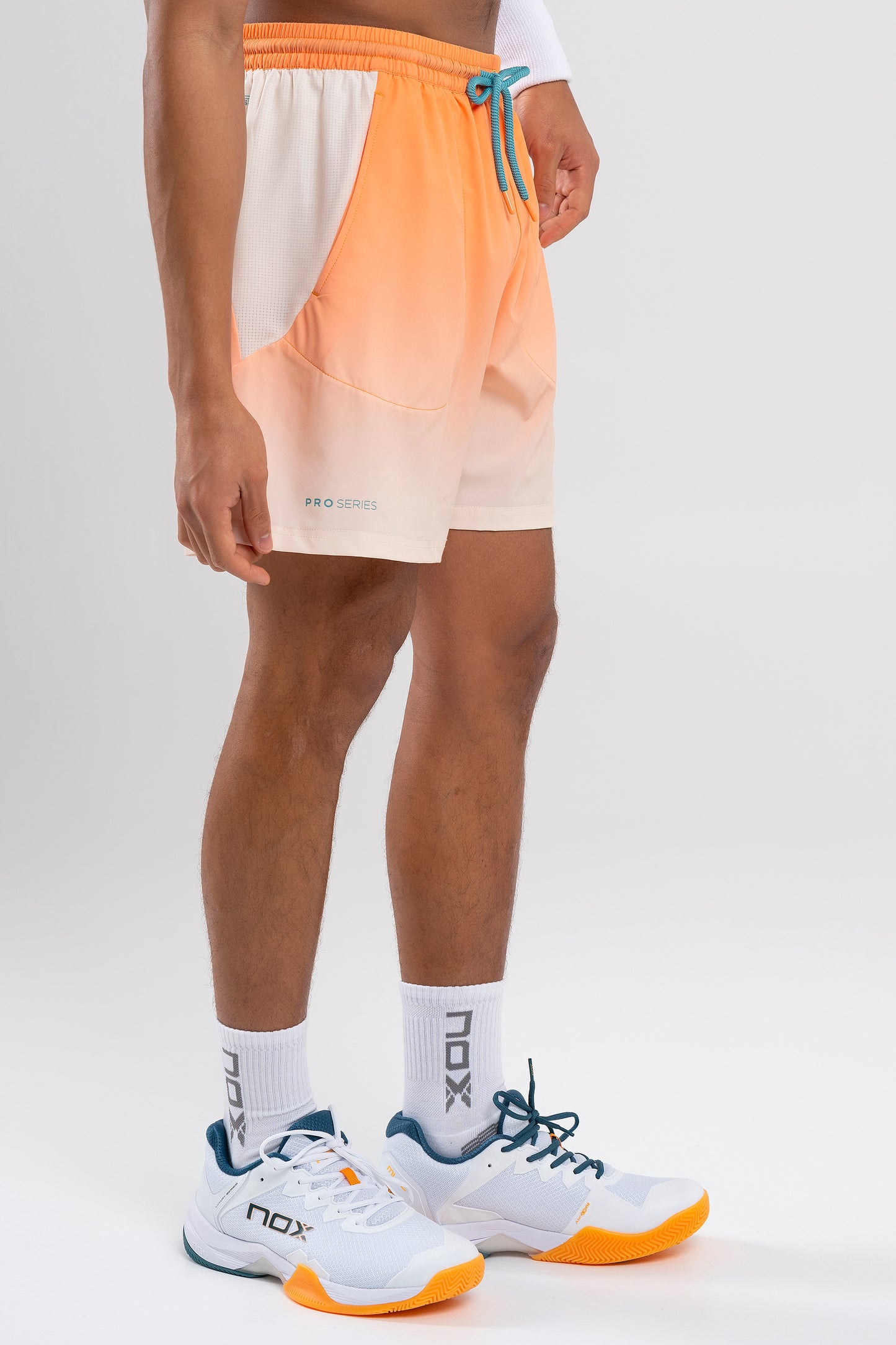 Šortai vyrams NOX PRO Shorts Orange Degraded