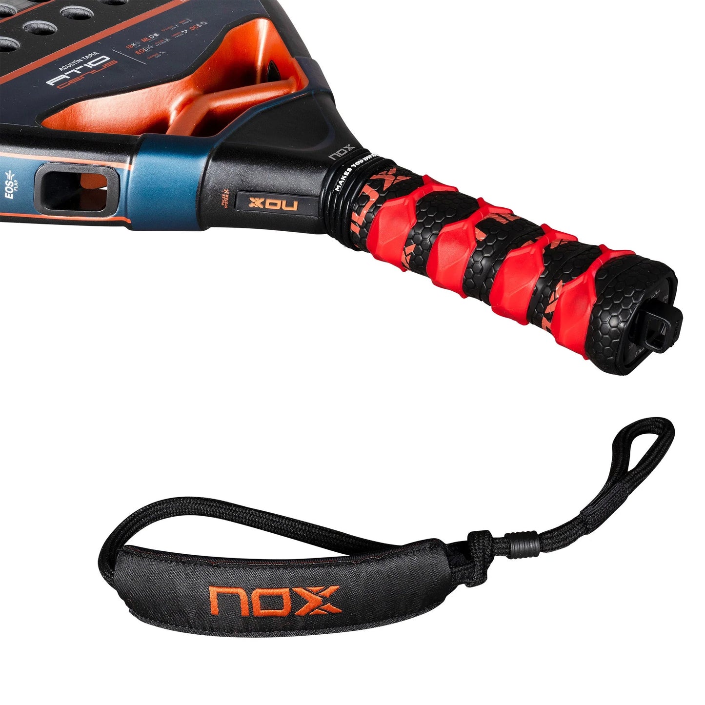NOX AT10 Genius Attack 2025 padelio raketės rankena – patogi ergonomiška rankena su anti-slip apvija