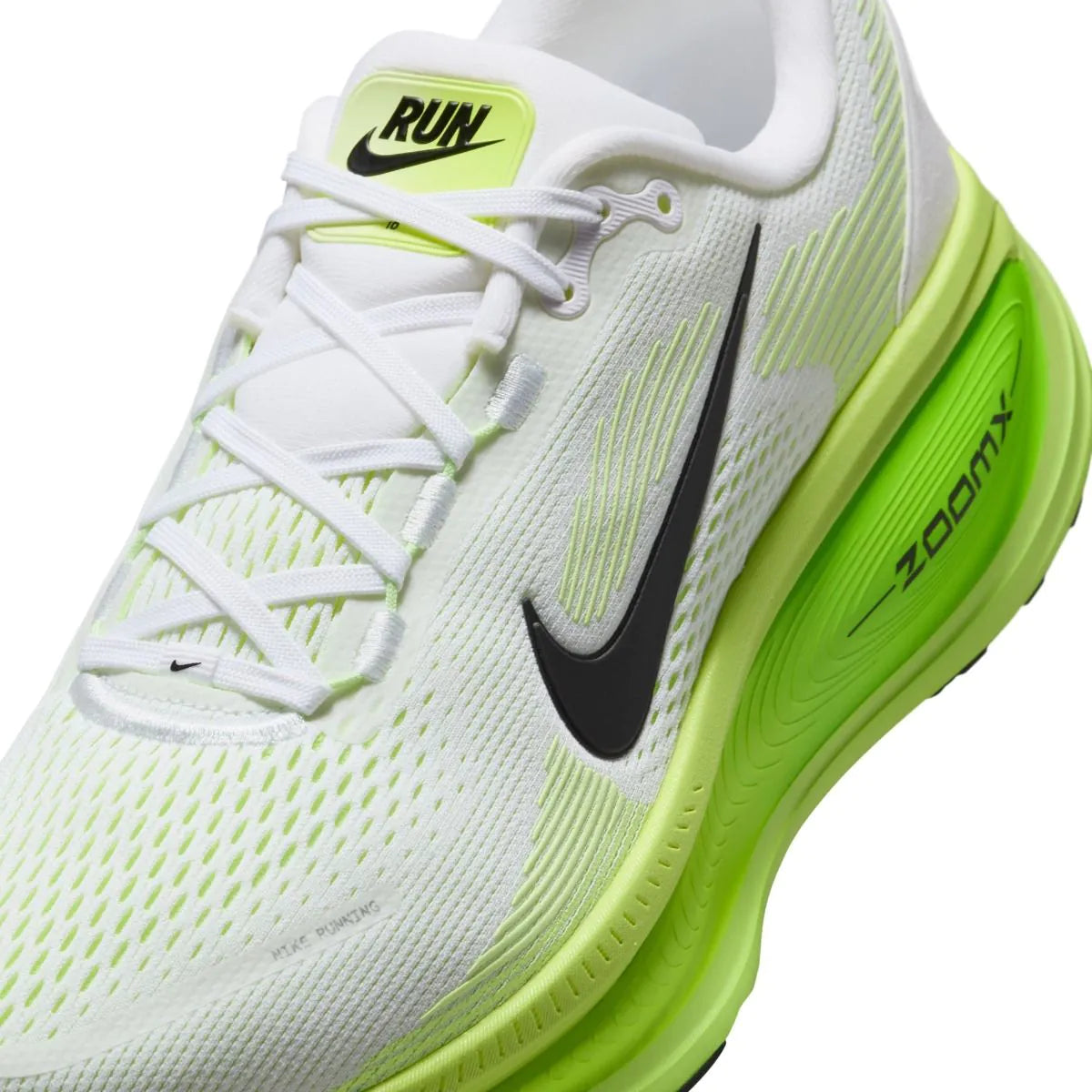 Nike Air Zoom Vomero 18 bėgimo bateliai baltai žalia Woman's HM6804-102