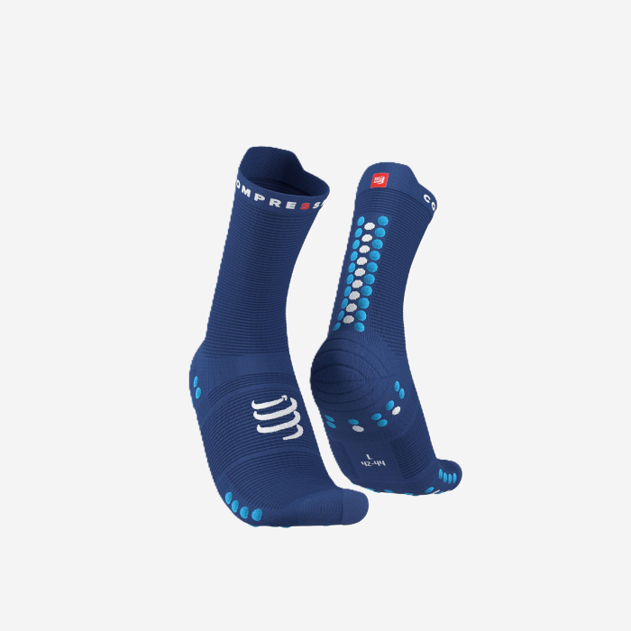 COMPRESSPORT PRO RACING V4.0 ilgos bėgimo kojinės