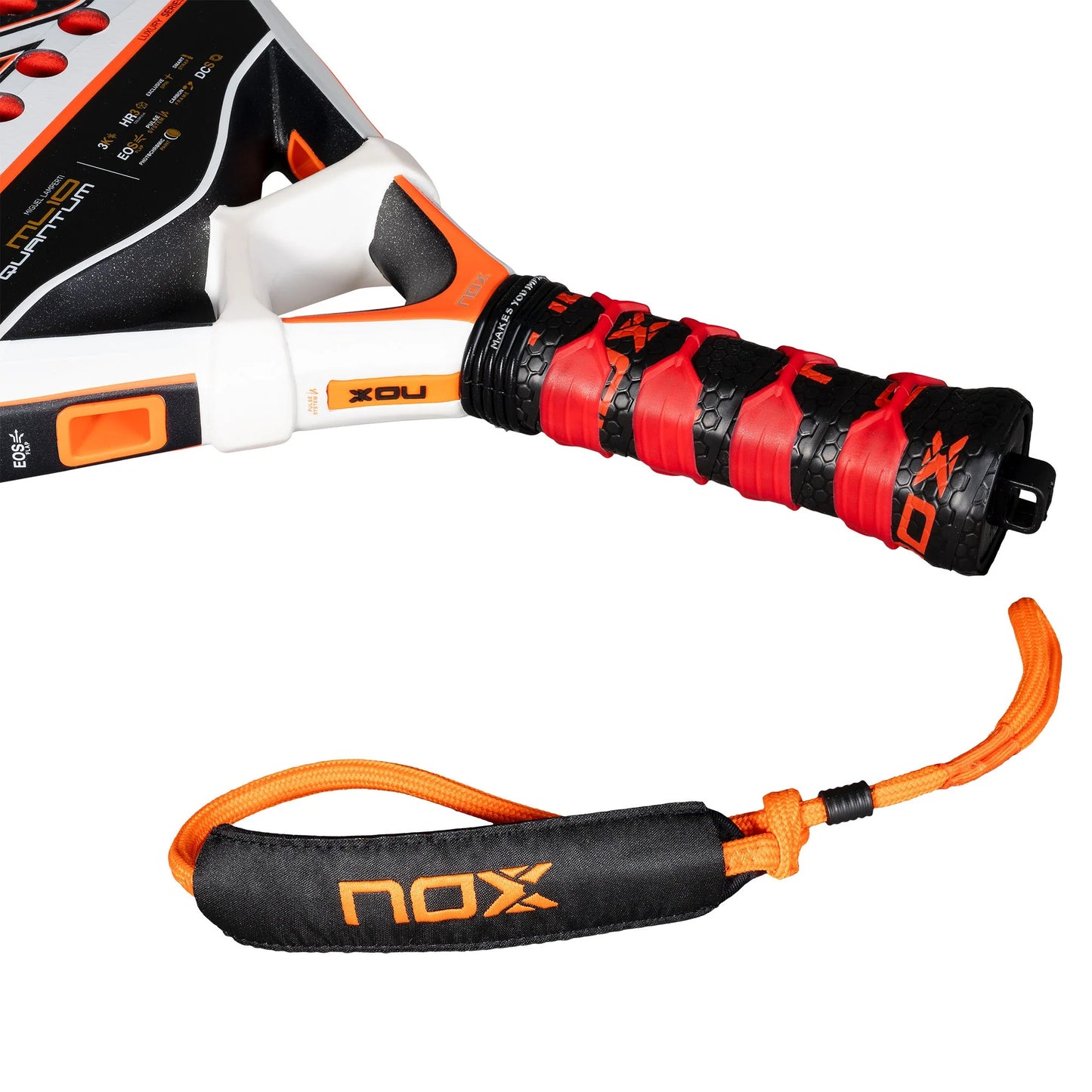 NOX ML10 Quantum 2025 padelio raketės rankena – ergonomiška, originali rankena su komforto apvija