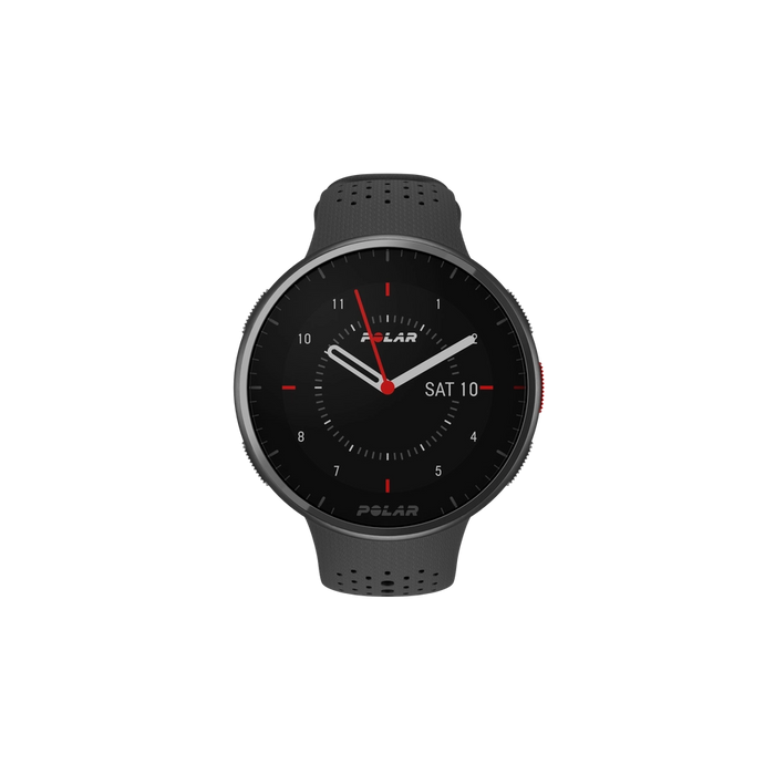 POLAR PACER PRO BLACK sportinis laikrodis