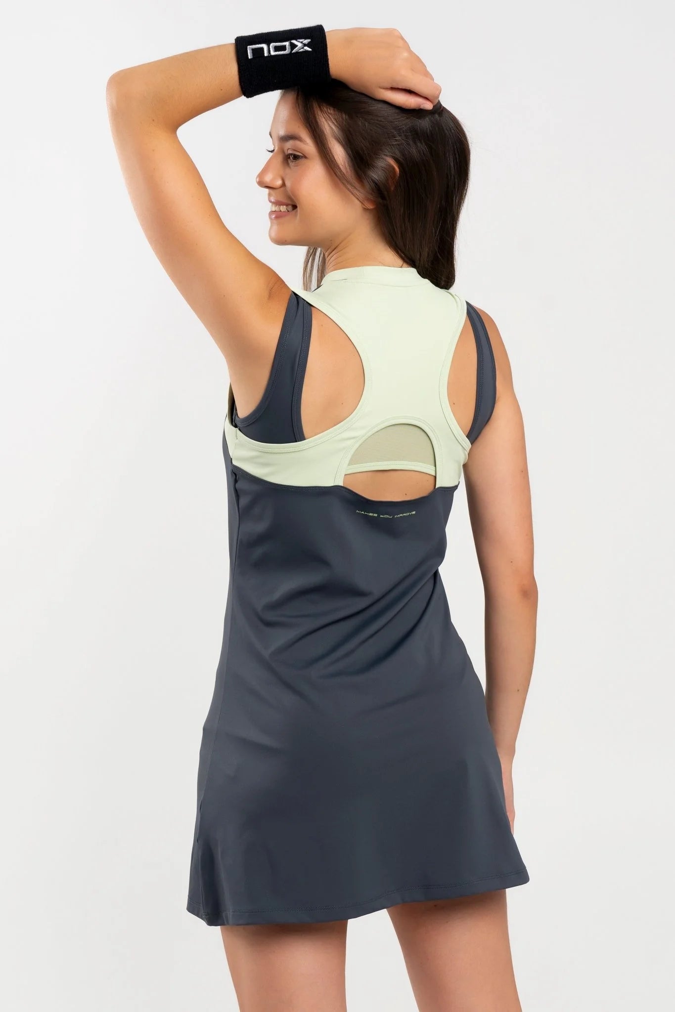 NOX PRO Charcoal Grey sportinė suknelė