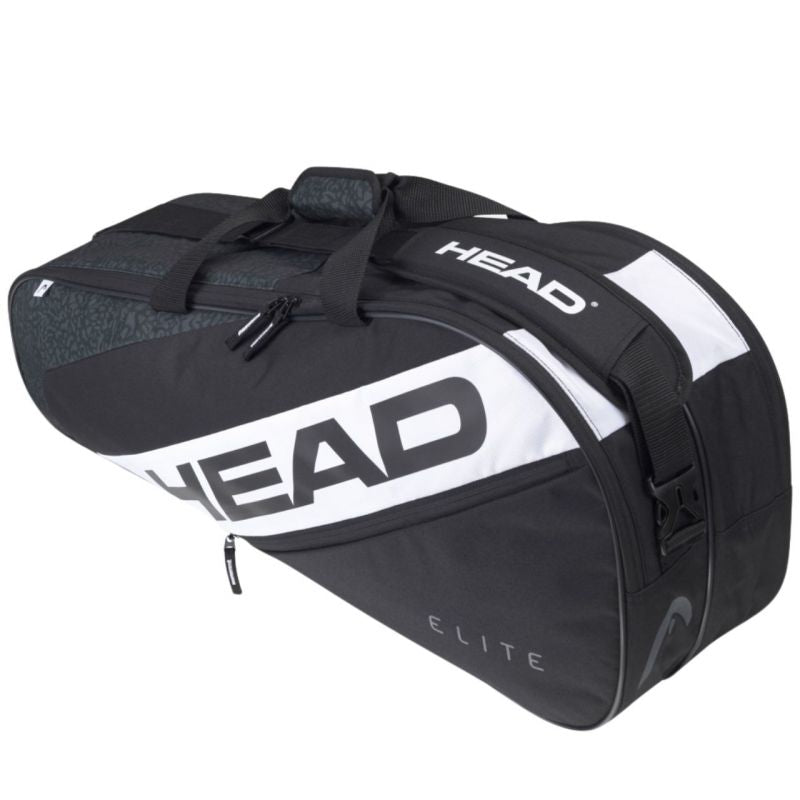 Tennis bag HEAD Elite 6R. PRO Size, Tamsiai mėlyna/juoda