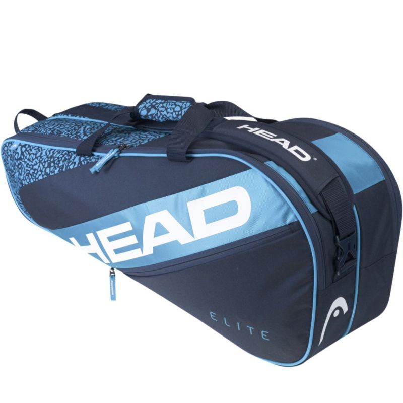 Tennis bag HEAD Elite 6R. PRO Size, Tamsiai mėlyna/juoda