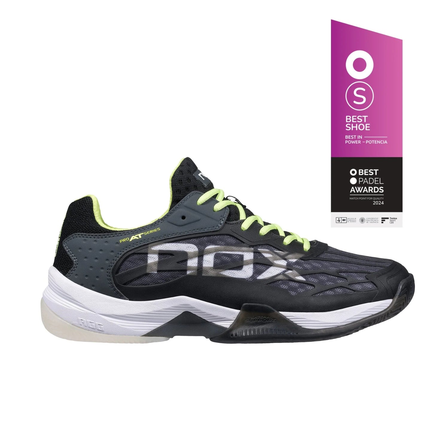 NOX AT10 LUX BLACK/SHARP GREEN/GREY