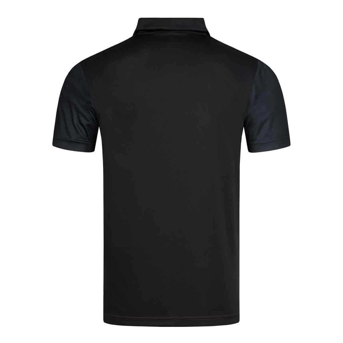 Donic FLOW men's polo shirt black/red