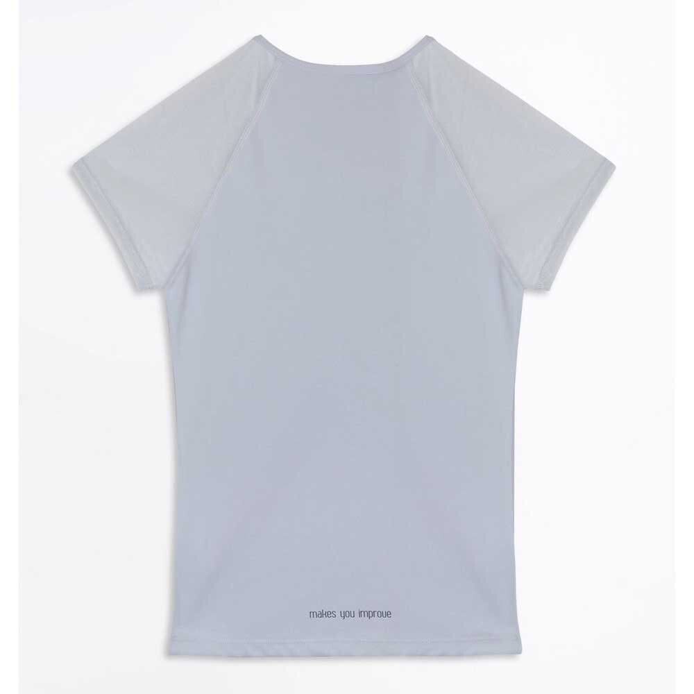 Padel T-shirt for girls NOX PRO TOP Tank Grey Dawn (size XS) 