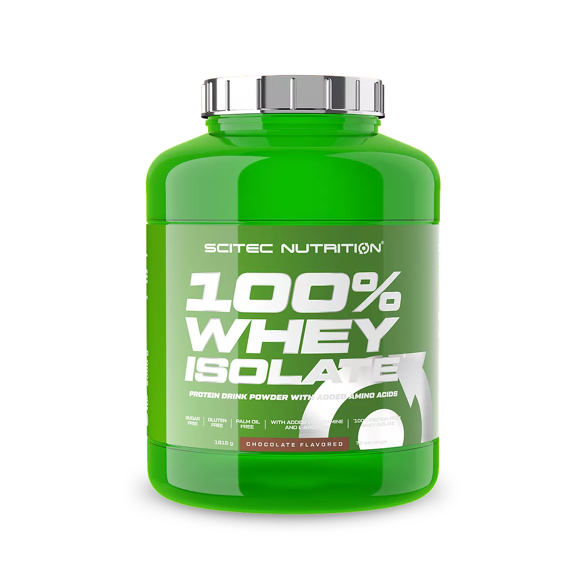 Scitec Nutrition „100% Whey Isolate“ baltymų izoliatas 1816g