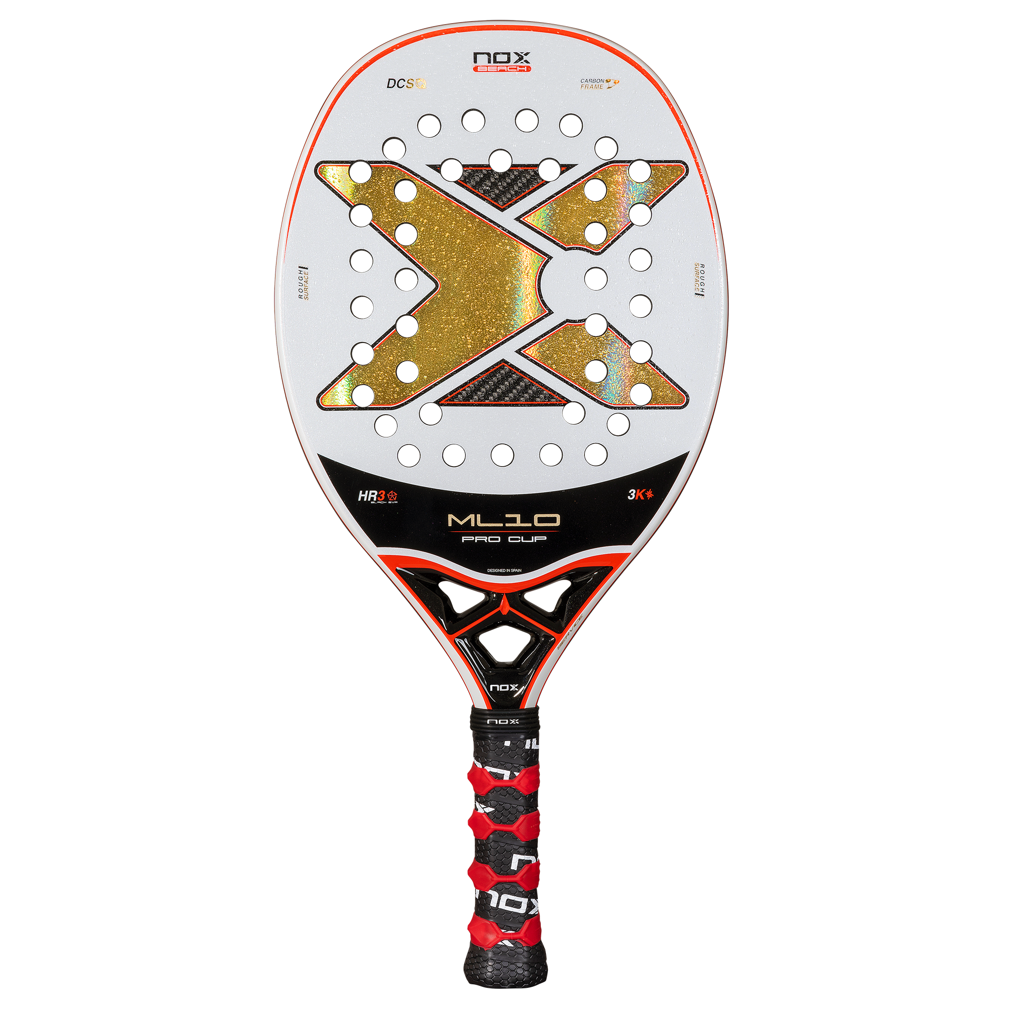 NOX ML10 Pro Cup New 2025 Beach Tennis Racket