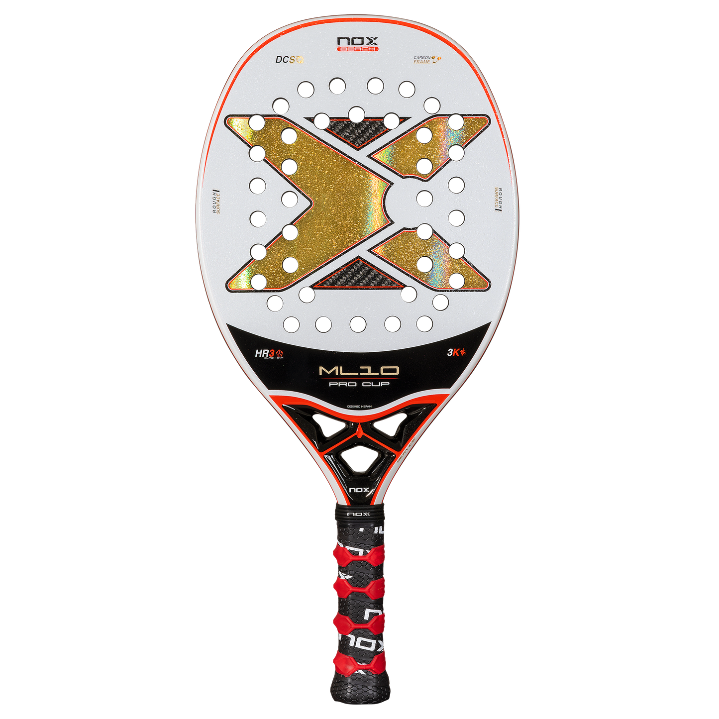 NOX ML10 PRO CUP NEW 2025 Beach Tennis racket 