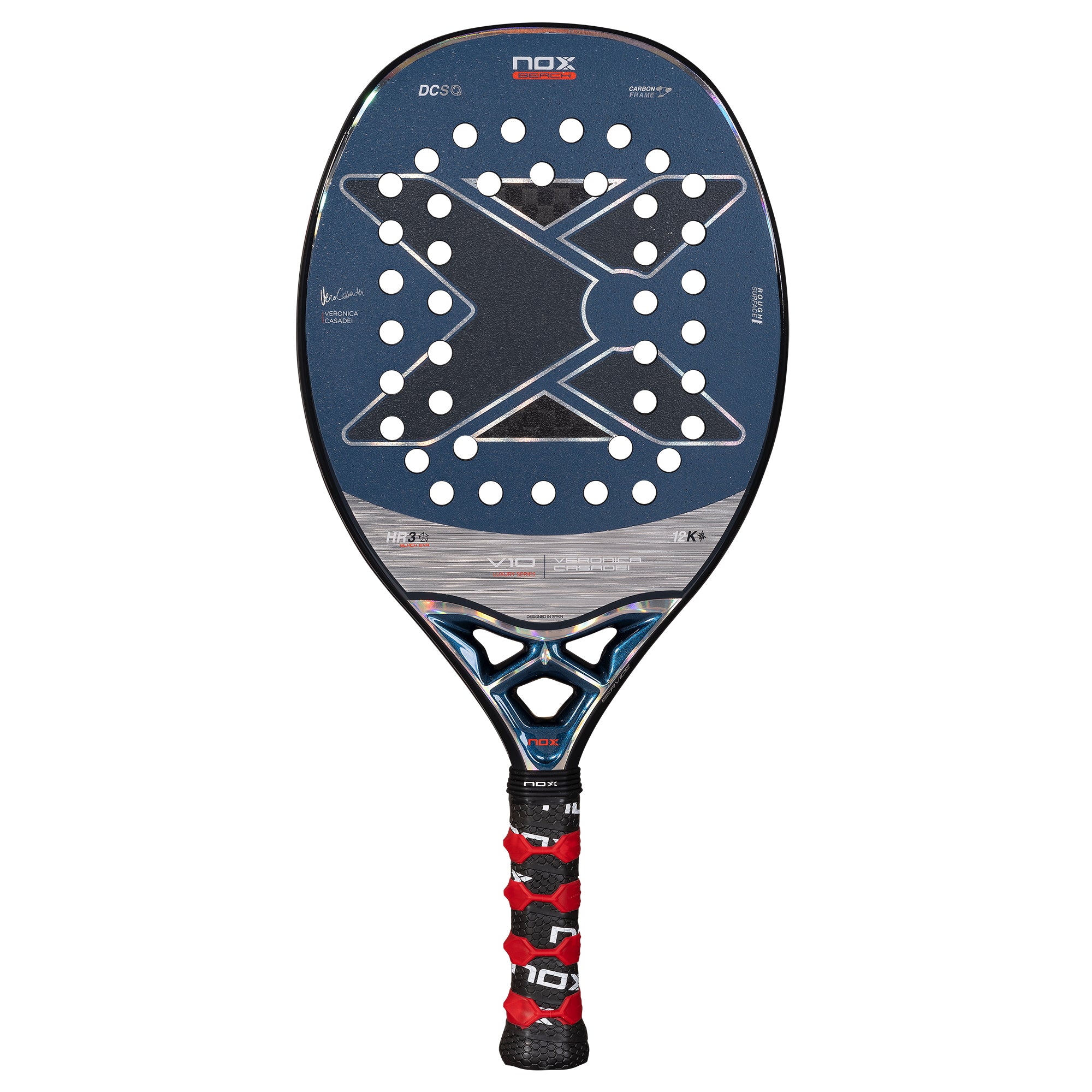 V10 Luxury 2025 Beach tennis racket by Veronica Casadei