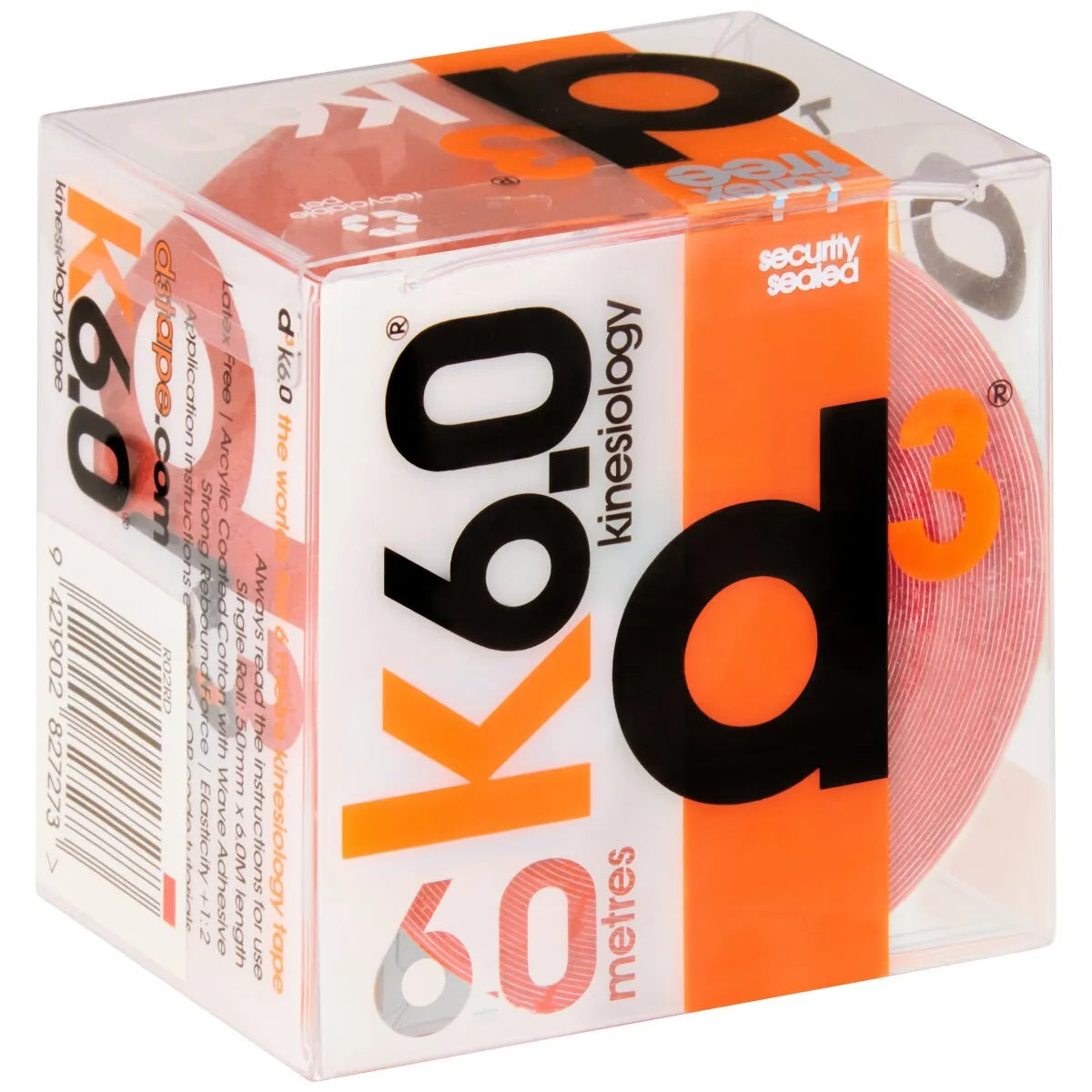 D3 K6.0 Kinesiology 50mm x 6m Tape