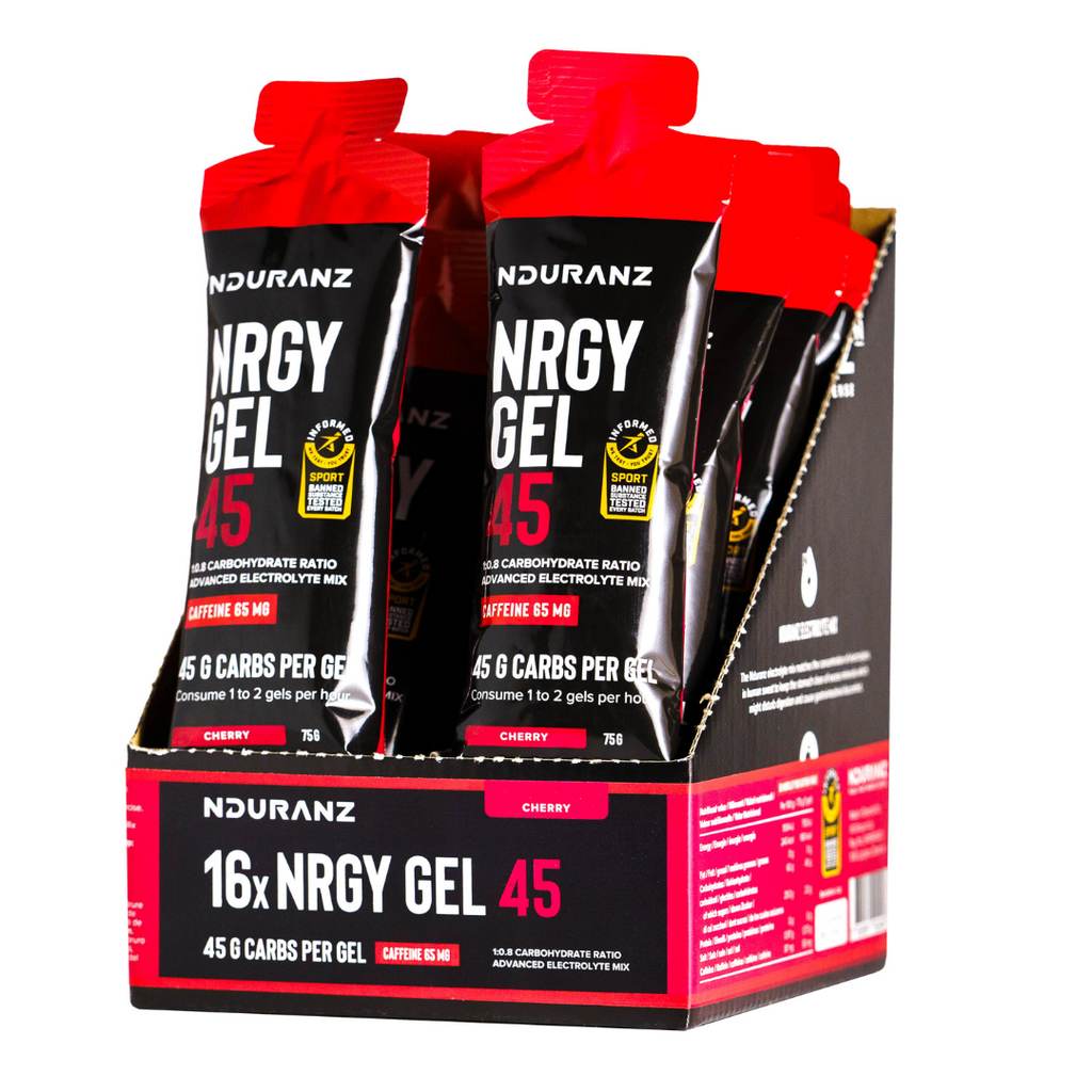NDURANZ NRGY UNIT GEL 45g CARBS SU KOFEINU (130mg) NDURANZ