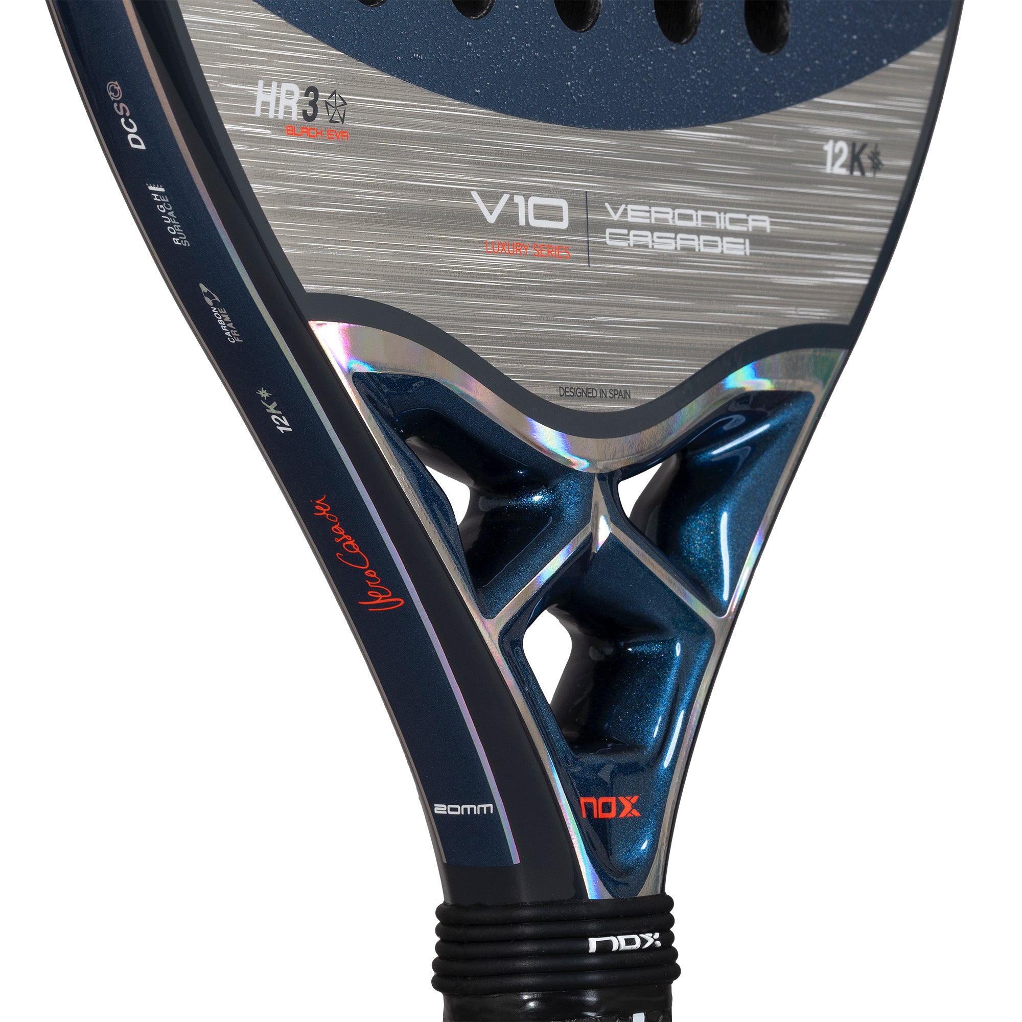 V10 Luxury 2025 Beach tennis racket by Veronica Casadei