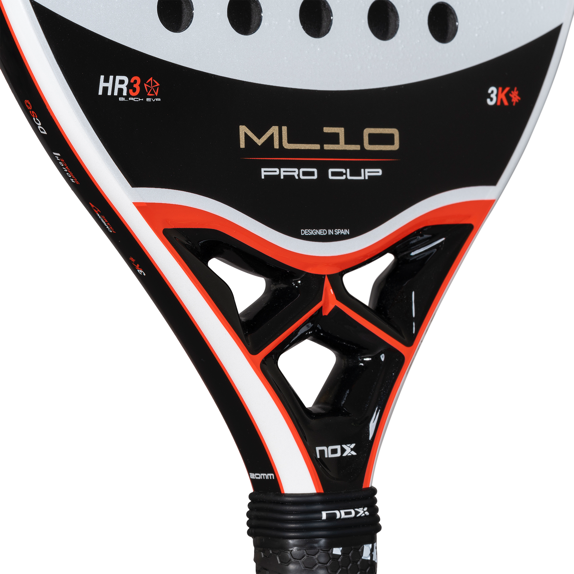 NOX ML10 Pro Cup New 2025 Beach Tennis Racket