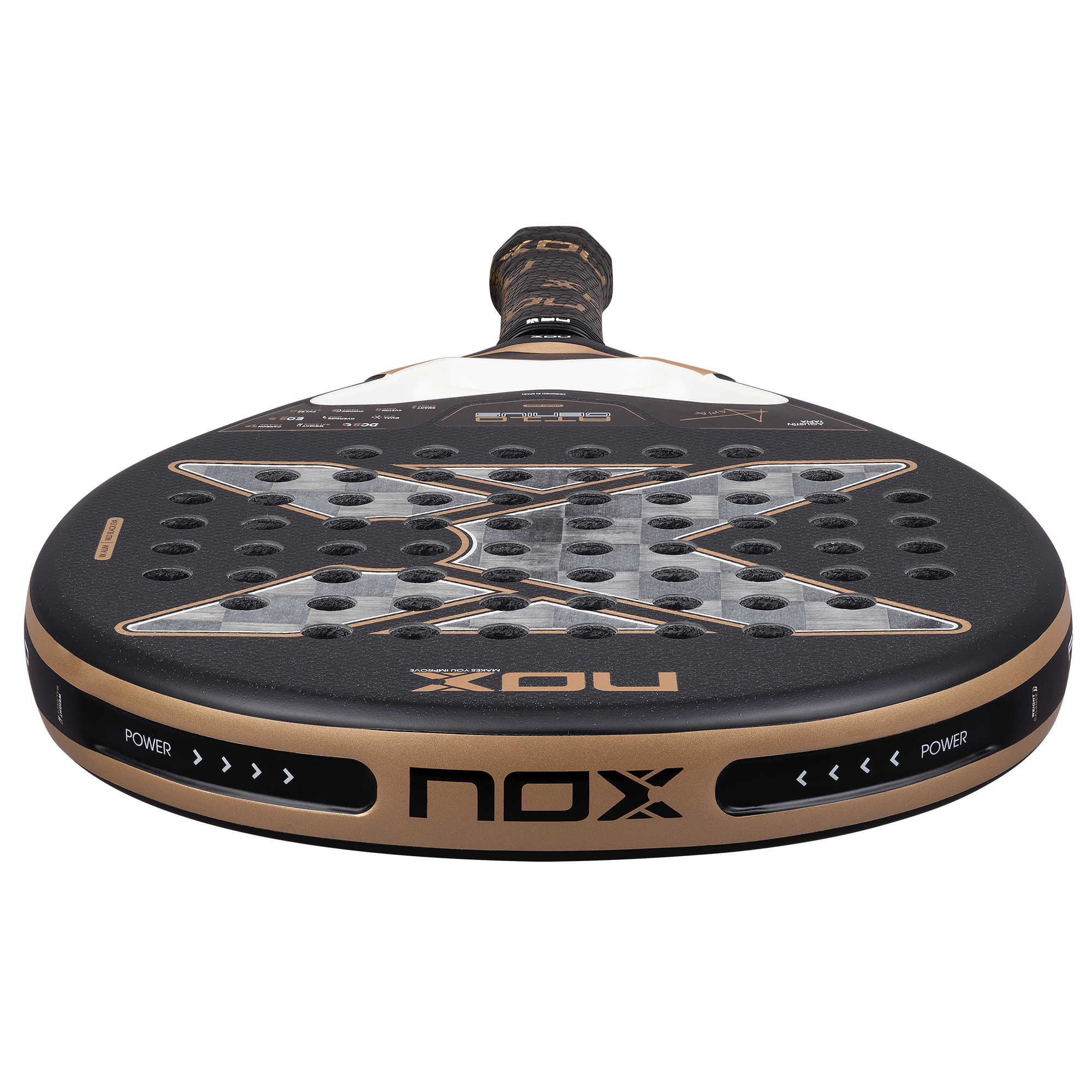 AT10 GENIUS 18K ALUM padelio raketė Nox